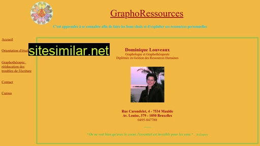 Graphoressources similar sites
