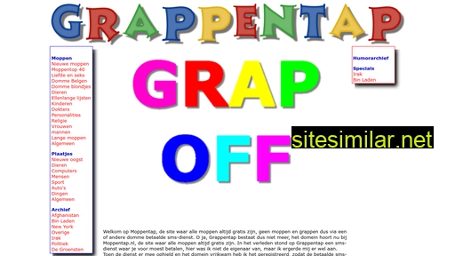 grappentap.be alternative sites
