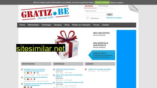 gratiz.be alternative sites