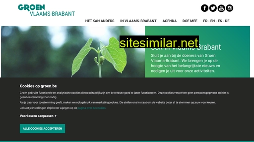 groen-vlaamsbrabant.be alternative sites