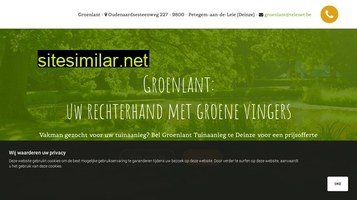 groenlant.be alternative sites