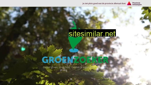 groenzoeker.be alternative sites