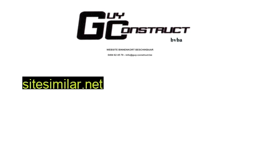 guy-construct.be alternative sites