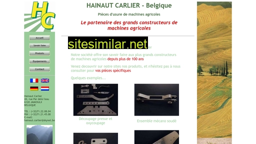 Hainaut-carlier similar sites