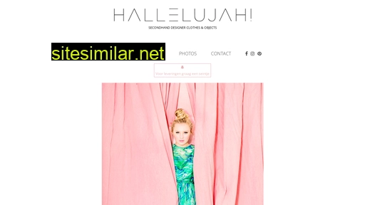 hallelujahdesign.be alternative sites