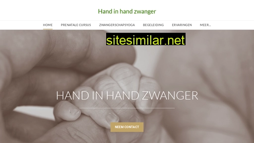 handinhandzwanger.be alternative sites
