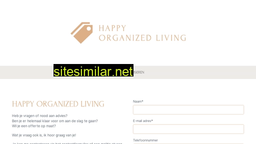 happyorganizedliving.be alternative sites
