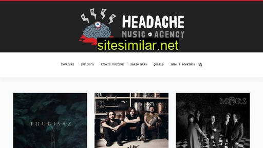 Headachemusicagency similar sites