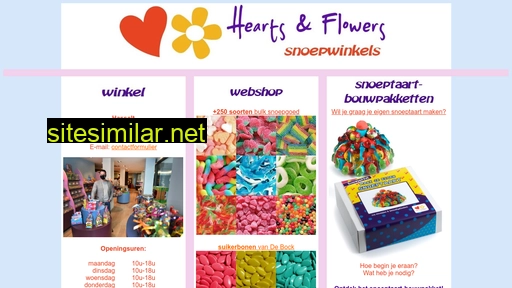 heartsandflowers.be alternative sites