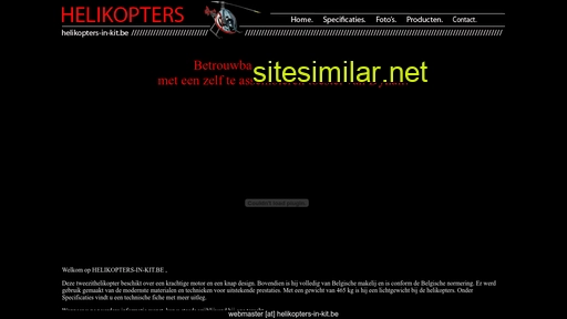 helikopters-in-kit.be alternative sites