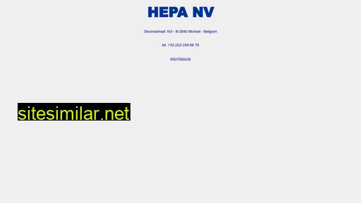 hepa.be alternative sites