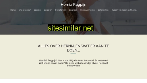 hernia-rugpijn.be alternative sites