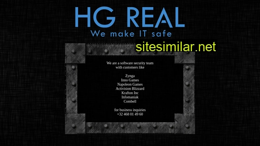 hgreal.be alternative sites