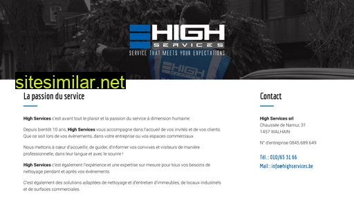 highservices.be alternative sites