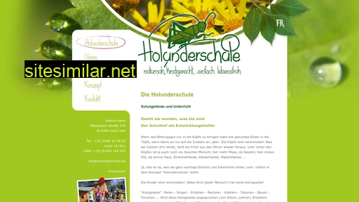 holunderschule.be alternative sites