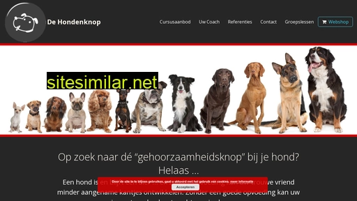 hondenknop.be alternative sites
