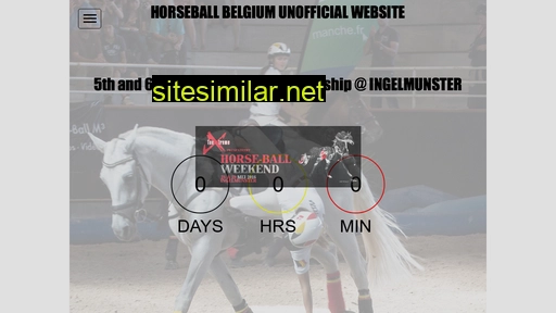 horseballbelgium.be alternative sites