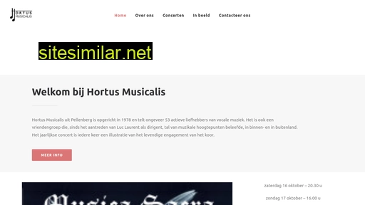 hortusmusicalis.be alternative sites