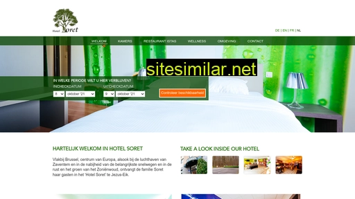 hotel-soret.be alternative sites