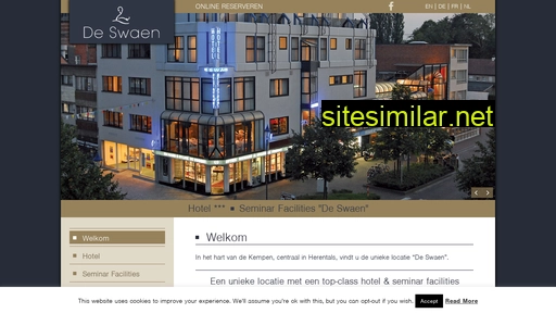 hoteldeswaen.be alternative sites