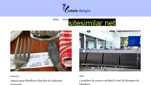 Hotels-belgie similar sites