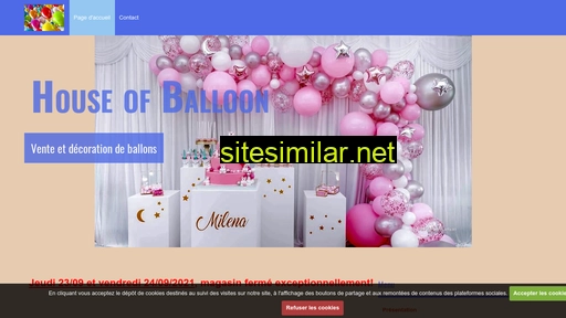 houseofballoon.be alternative sites