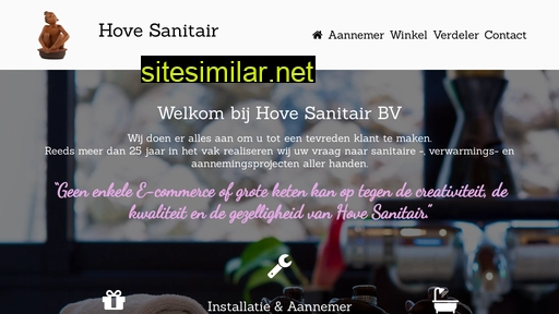 hovesanitair.be alternative sites