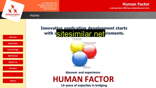 humanfactor.be alternative sites