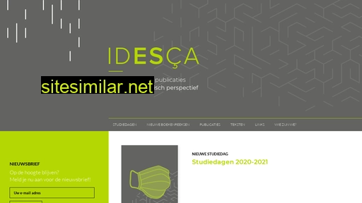 idesca-vzw.be alternative sites
