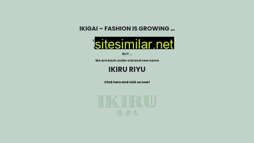 ikigai-fashion.be alternative sites