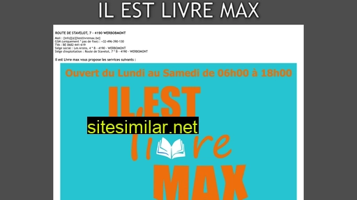 ilestlivremax.be alternative sites