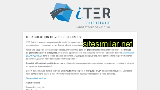 Iter-solutions similar sites