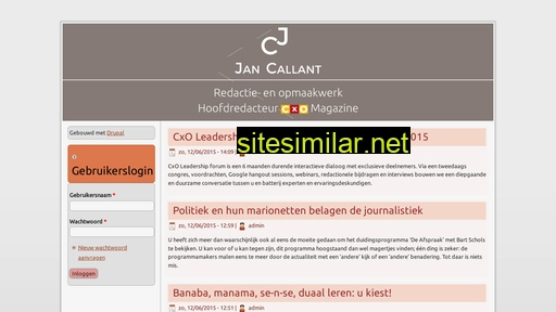 jancallant.be alternative sites