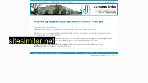 janssensbvba.be alternative sites