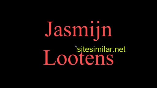 jasmijnlootens.be alternative sites