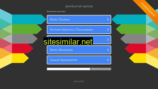 jeanburnel-sprl.be alternative sites