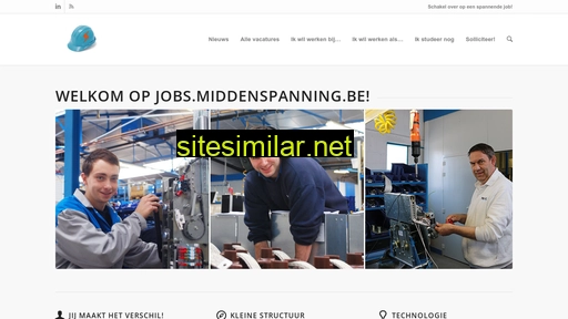 jobs.middenspanning.be alternative sites