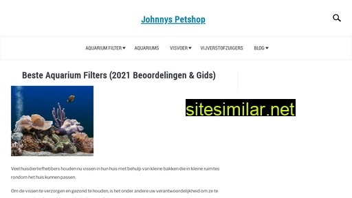 Johnnys-petshop similar sites