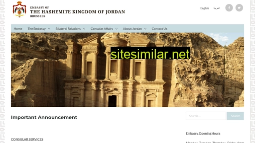 Jordanembassy similar sites