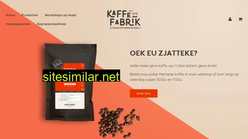 kaffefabrik.be alternative sites