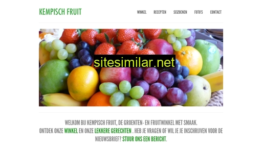 Kempischfruit similar sites