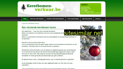 kerstbomen-verhuur.be alternative sites