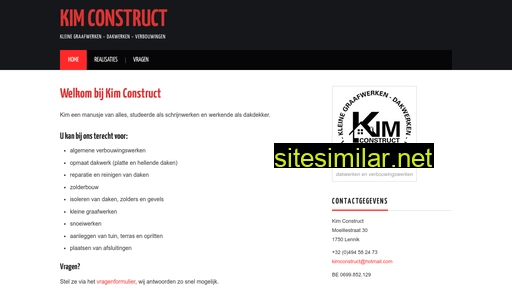 kimconstruct.be alternative sites