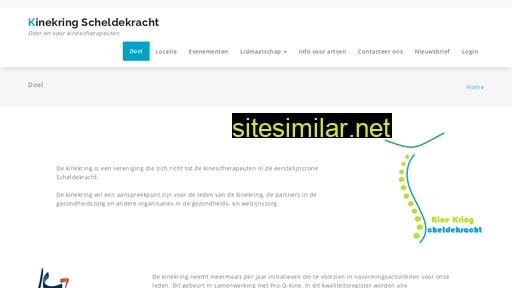kinekring-scheldekracht.be alternative sites
