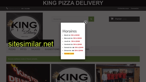 Kingpizza-delivery similar sites