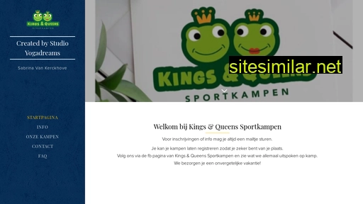 kingsandqueenssportkamp.be alternative sites