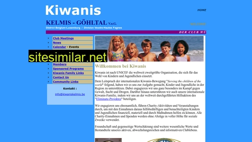 kiwaniskelmis.be alternative sites