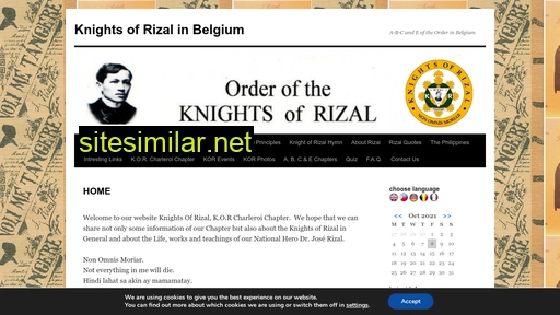 knights-of-rizal.be alternative sites