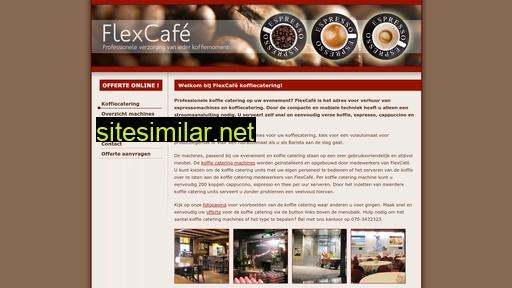 Koffie-catering similar sites