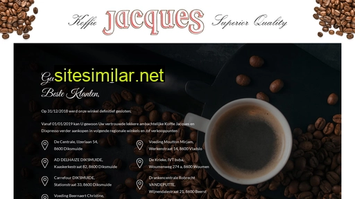koffiejacques.be alternative sites